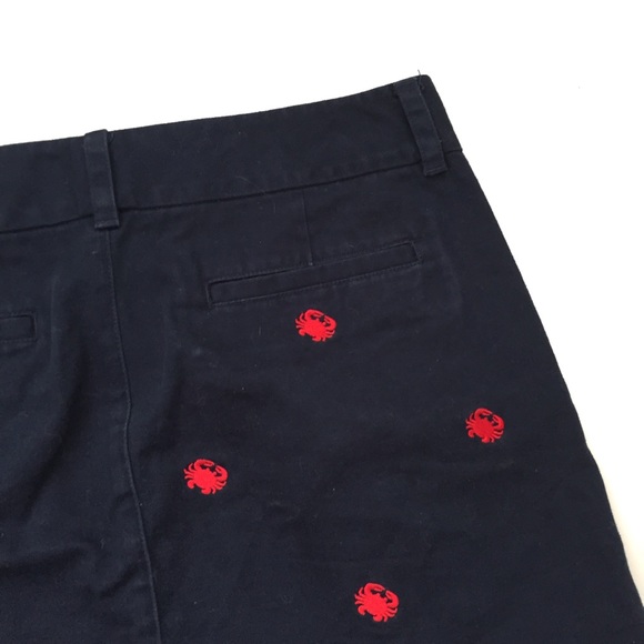 🦀VINEYARD VINES SKIRT WITH EMBROIDERED RED CRABS - Picture 5 of 5